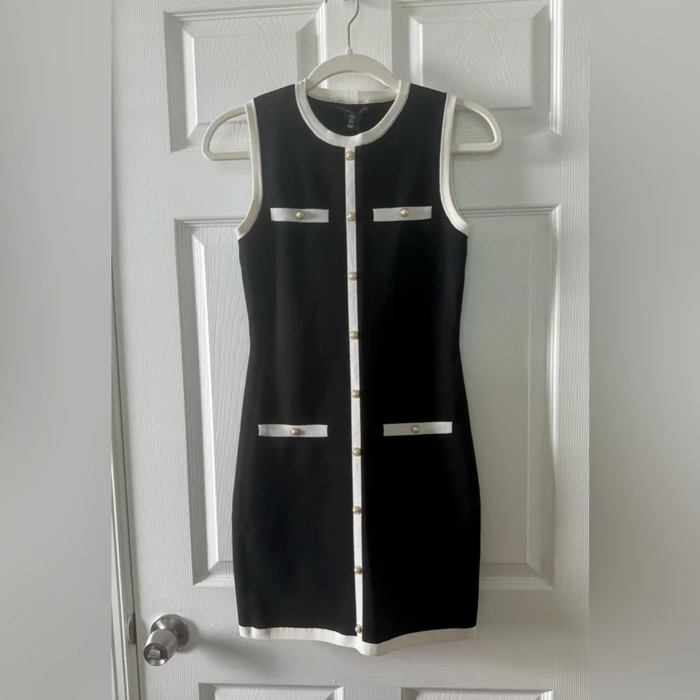 Sincerely Jules Black and White Dress - Picture 1 of 8